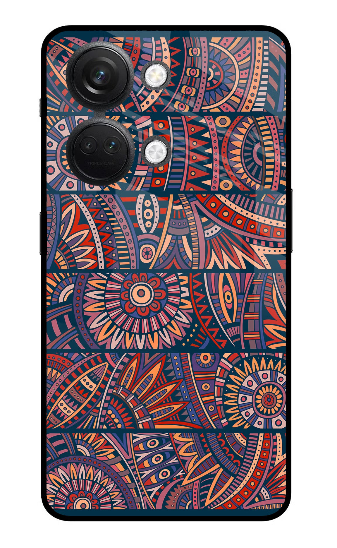 African Culture Design OnePlus Nord 3 5G Glass Case Back Cover by Casekaro