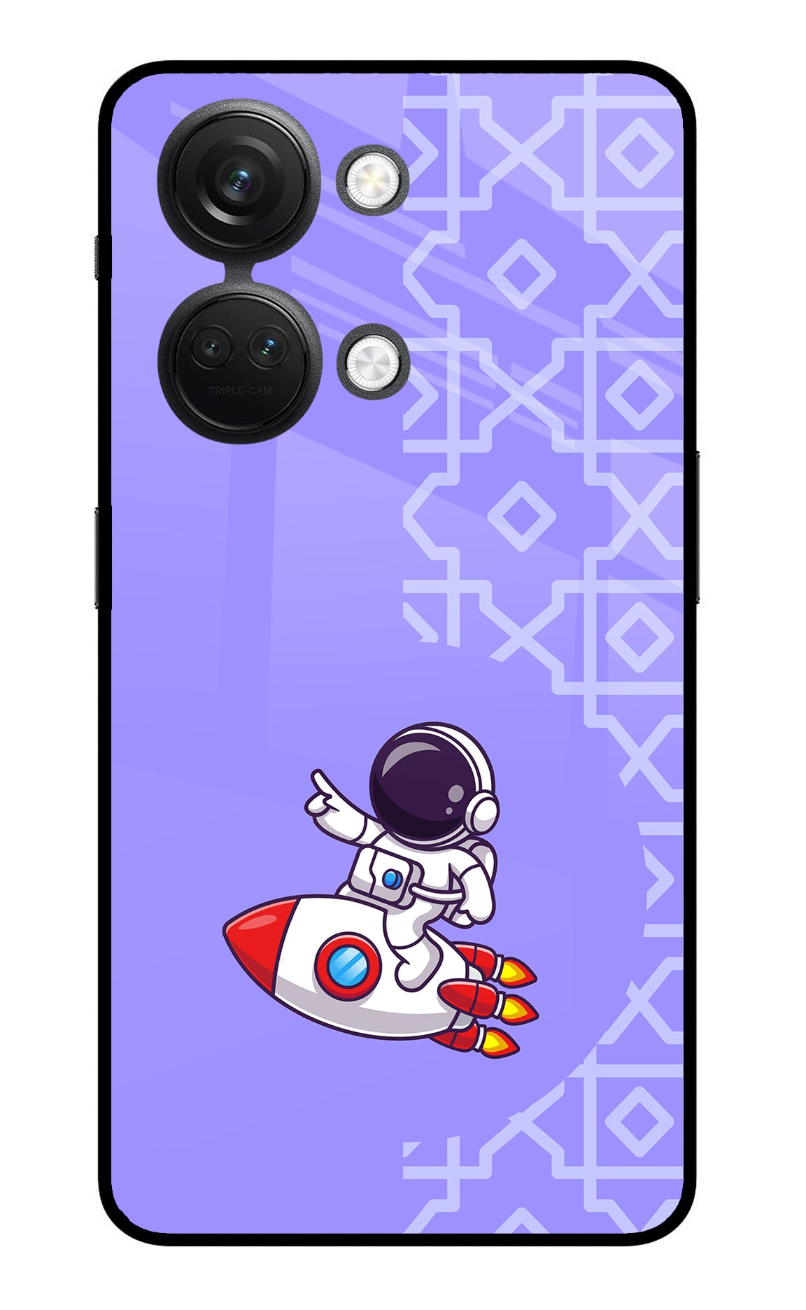 Cute Astronaut OnePlus Nord 3 5G Glass Case