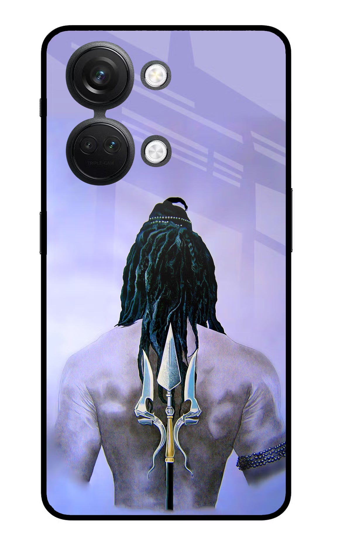 Shiva OnePlus Nord 3 5G Glass Case Back Cover by Casekaro