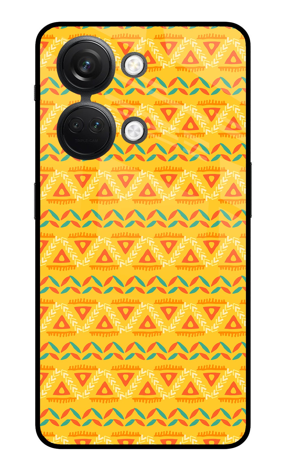 Tribal Pattern OnePlus Nord 3 5G Glass Case