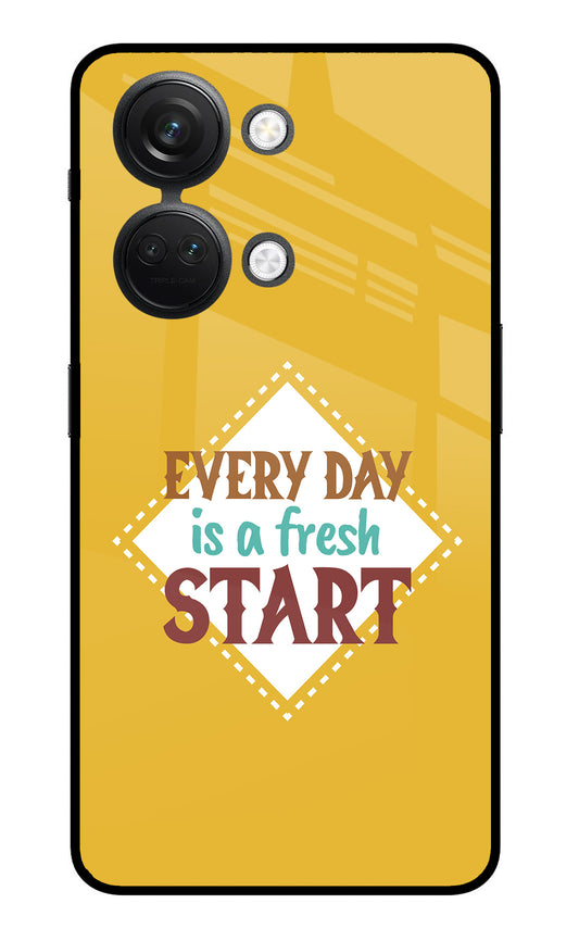 Every day is a Fresh Start OnePlus Nord 3 5G Glass Case