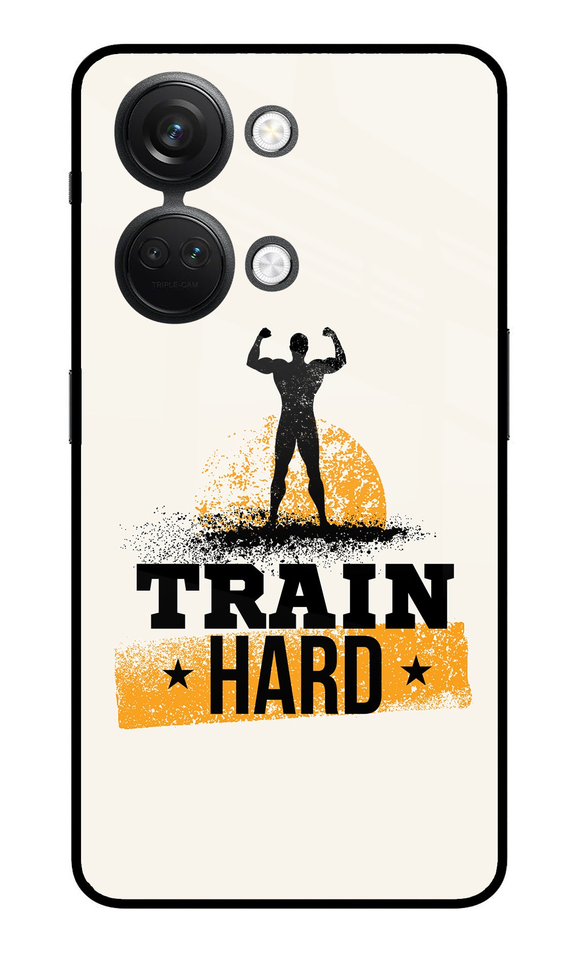 Train Hard OnePlus Nord 3 5G Glass Case