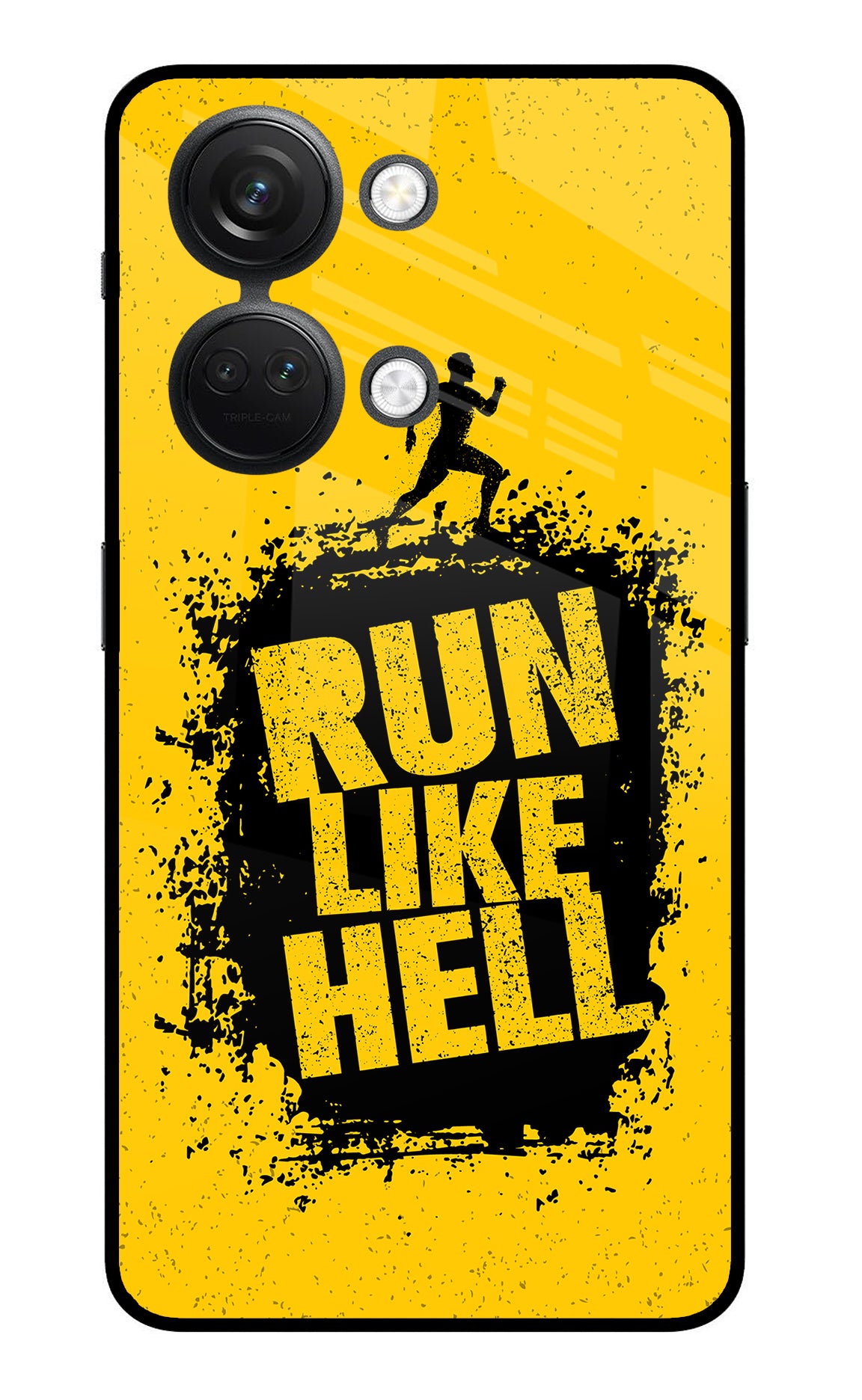 Run Like Hell OnePlus Nord 3 5G Glass Case