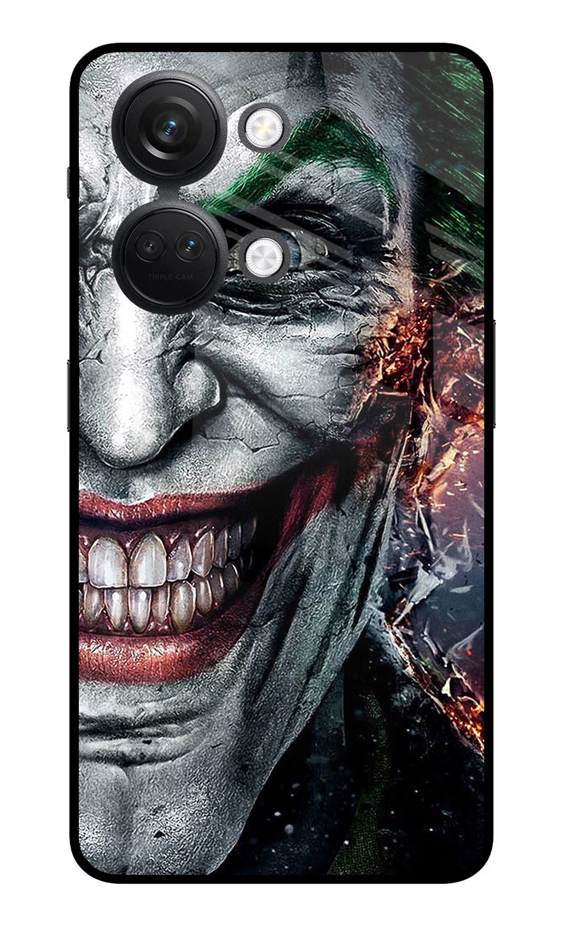 Joker Cam OnePlus Nord 3 5G Glass Case Back Cover by Casekaro