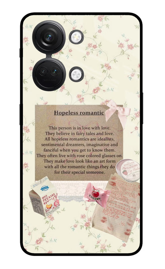 Hopeless Romantic OnePlus Nord 3 5G Glass Case