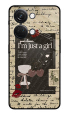 I am just a girl OnePlus Nord 3 5G Glass Case