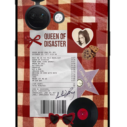 Queen of Disaster OnePlus Nord 3 5G Glass Case
