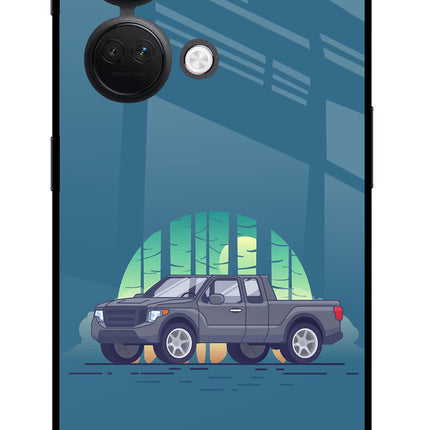 Retro Garage Vibe OnePlus Nord 3 5G Glass Case