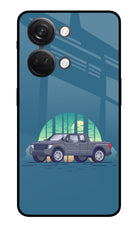 Retro Garage Vibe OnePlus Nord 3 5G Glass Case