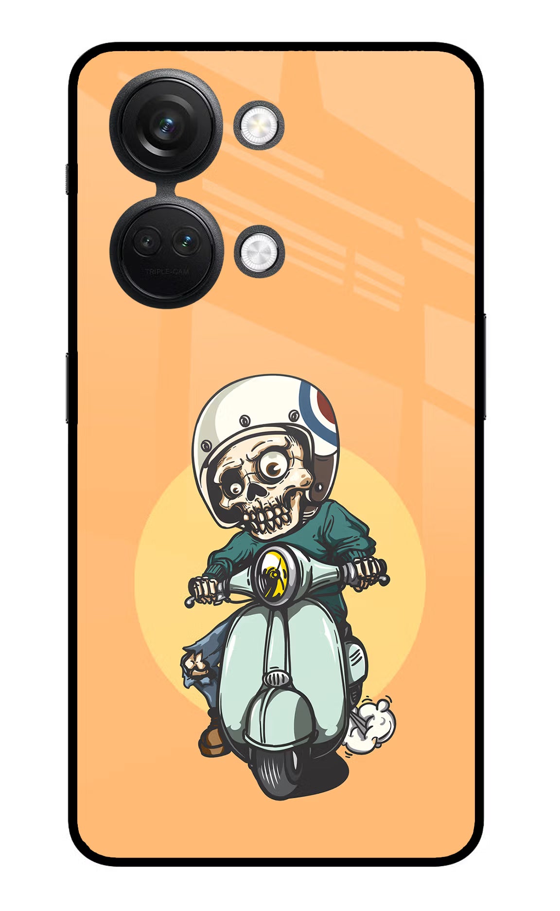 Undead Biker OnePlus Nord 3 5G Glass Case