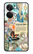 Aquarius Zodiac OnePlus Nord 3 5G Glass Case