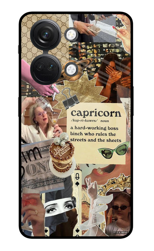 Capricorn Zodiac OnePlus Nord 3 5G Glass Case