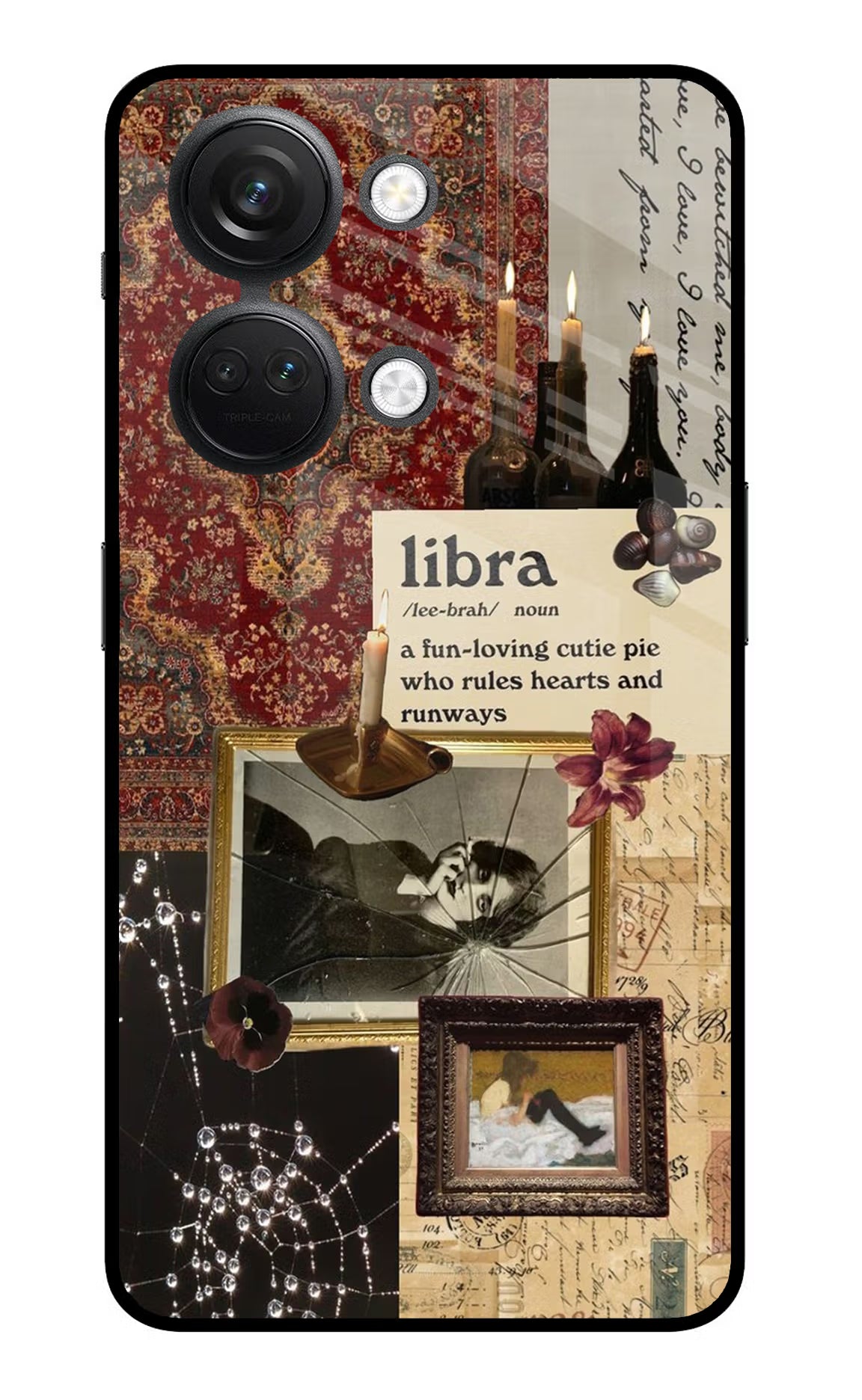 Libra Zodiac OnePlus Nord 3 5G Glass Case Back Cover by Casekaro