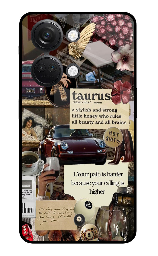 Taurus Zodiac OnePlus Nord 3 5G Glass Case
