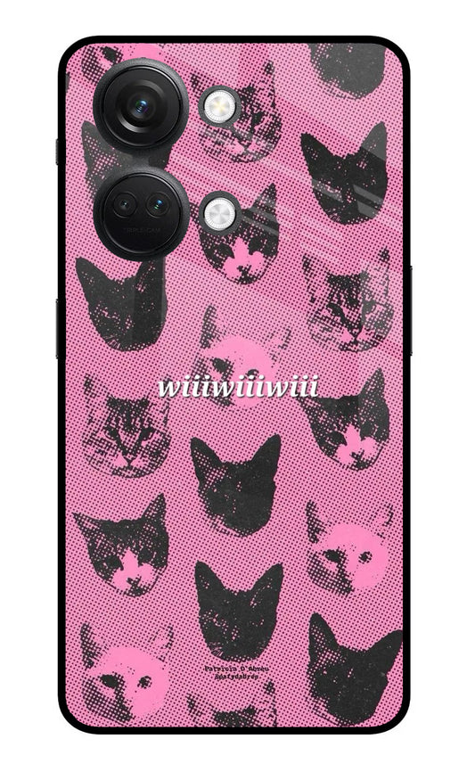 Pink Cats OnePlus Nord 3 5G Glass Case