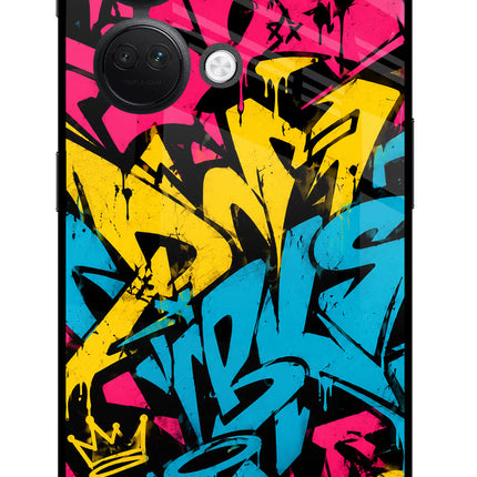 Graffiti Vibe OnePlus Nord 3 5G Glass Case