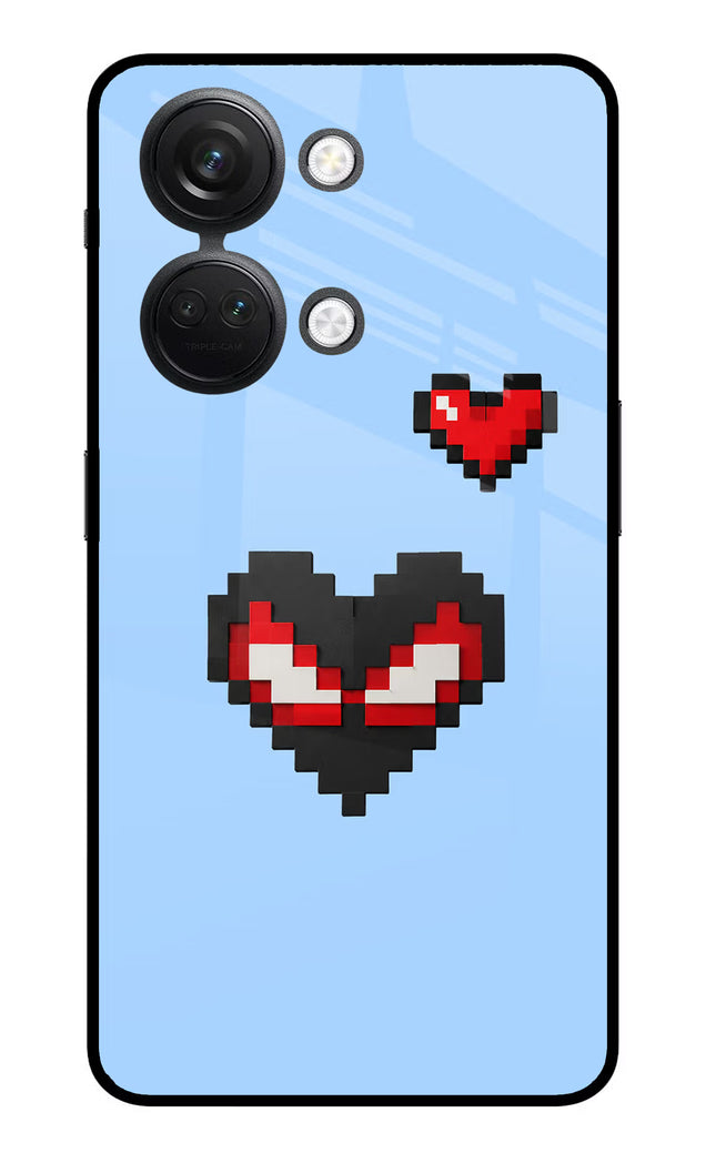 Peter Heart OnePlus Nord 3 5G Glass Case