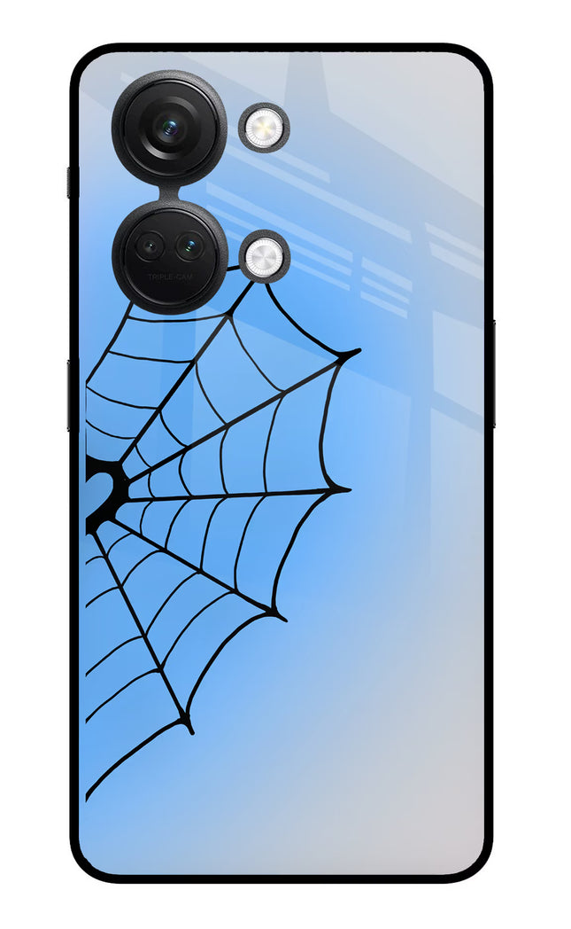 Blue Web OnePlus Nord 3 5G Glass Case
