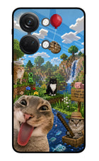 Minecraft Cat Chaos OnePlus Nord 3 5G Glass Case