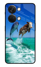Dolphin vs Cow OnePlus Nord 3 5G Glass Case