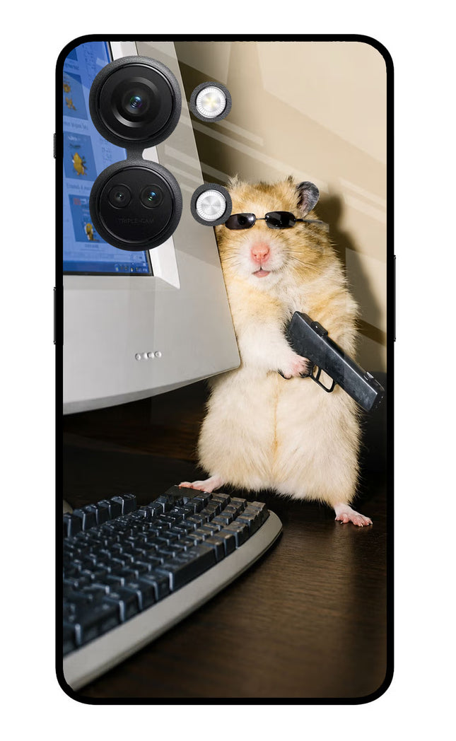 Hacker Hamster OnePlus Nord 3 5G Glass Case