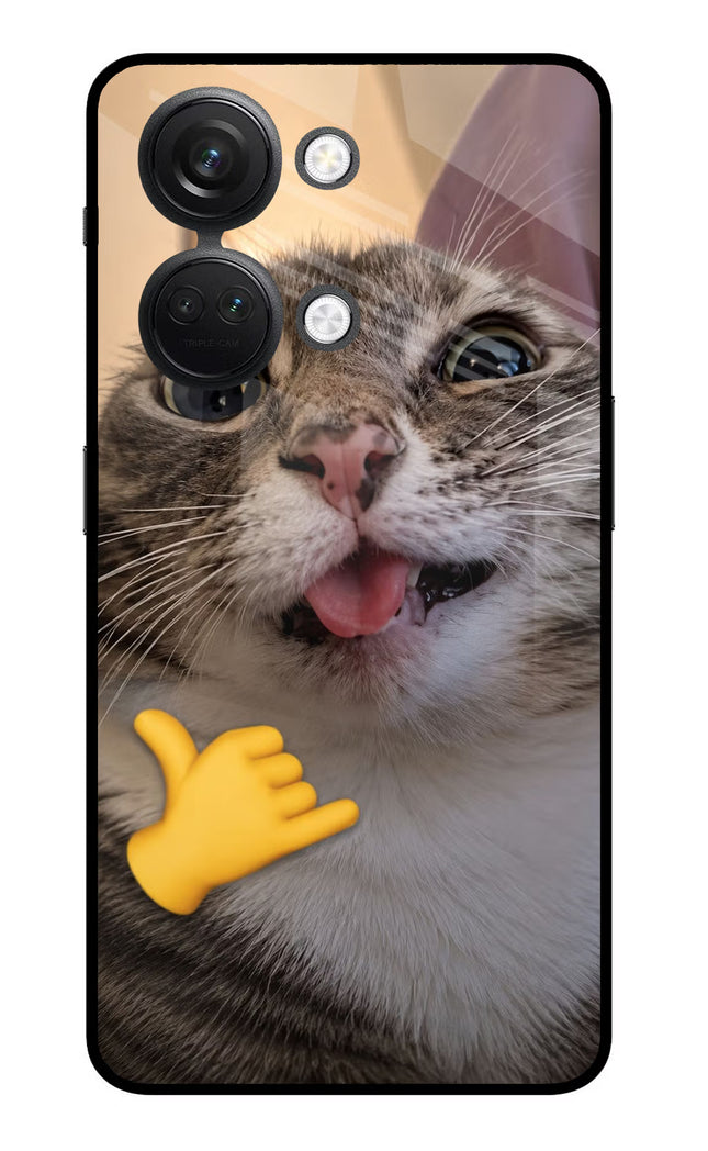 Silly Cat Call OnePlus Nord 3 5G Glass Case