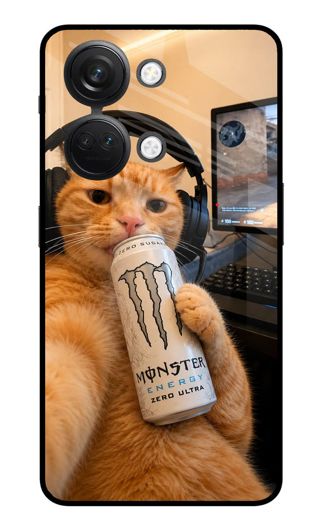 Gamer Cat Energy OnePlus Nord 3 5G Glass Case