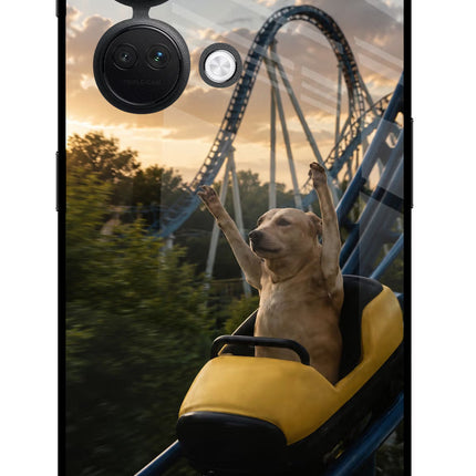 Rollercoaster Dog OnePlus Nord 3 5G Glass Case