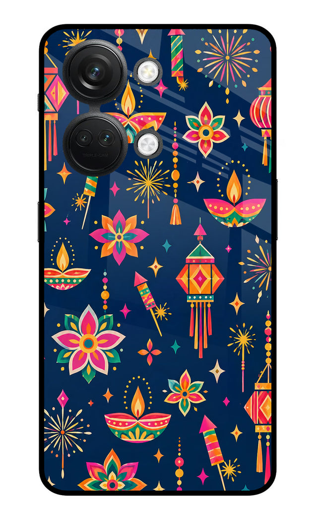 Festive Pop OnePlus Nord 3 5G Glass Case
