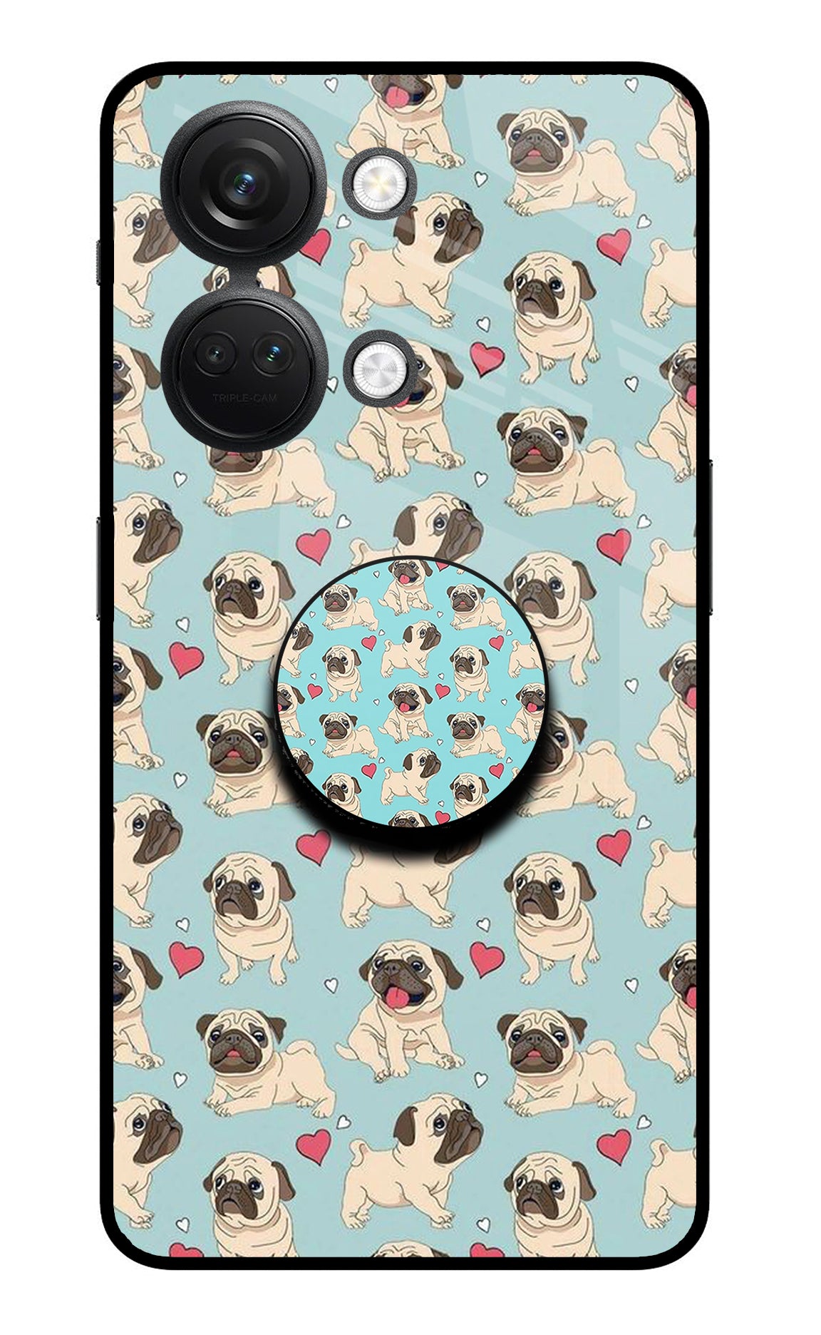 Pug Dog OnePlus Nord 3 5G Pop Case