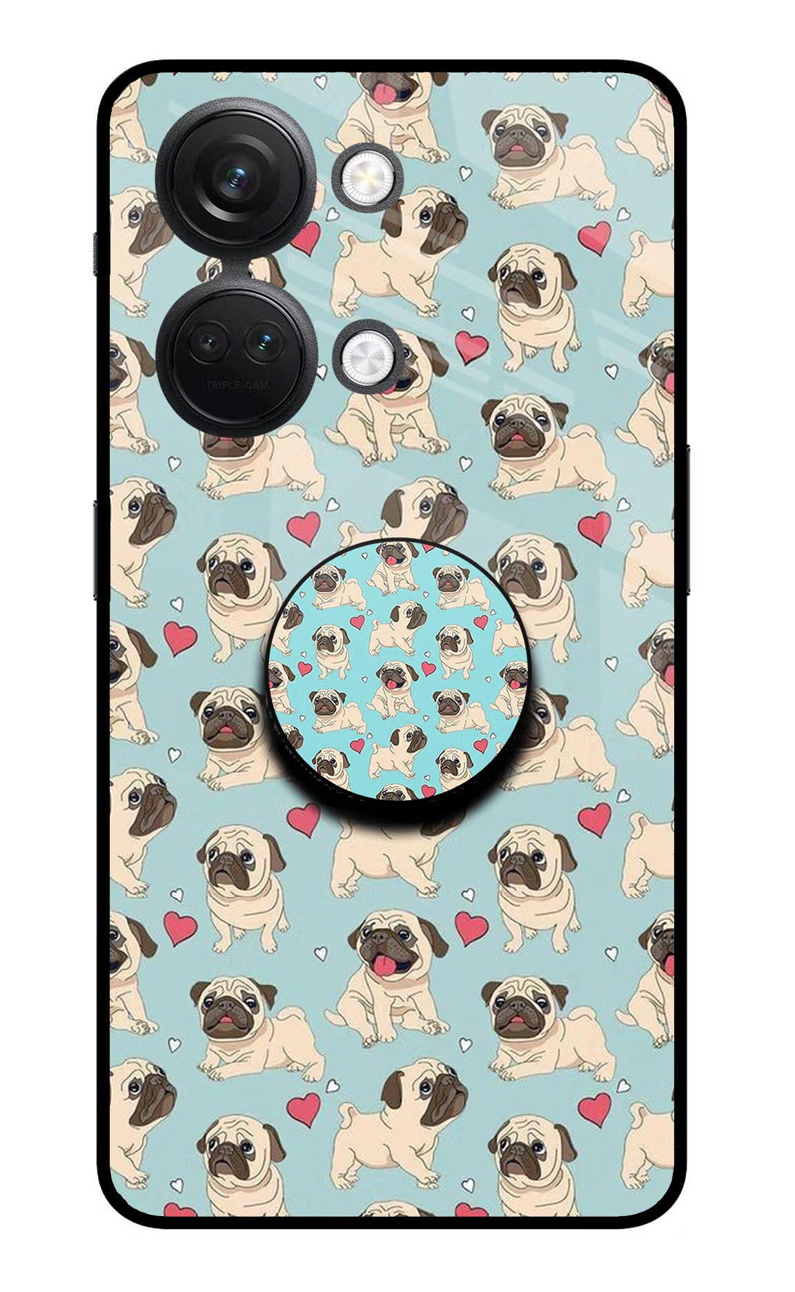 Pug Dog OnePlus Nord 3 5G Pop Case by Casekaro