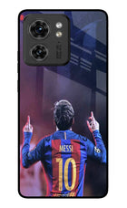 Messi Moto Edge 40 Glass Case