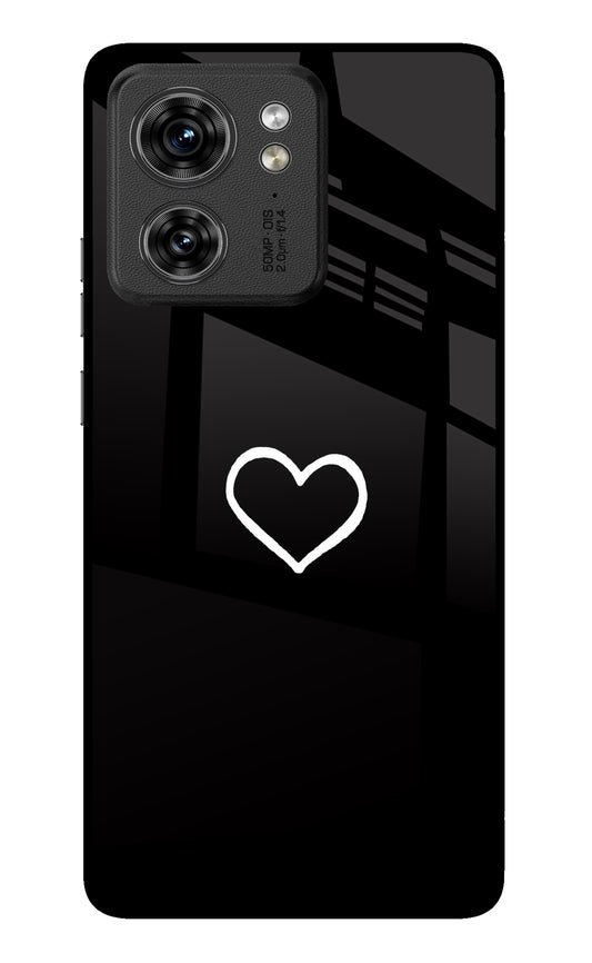 Heart Moto Edge 40 Glass Case