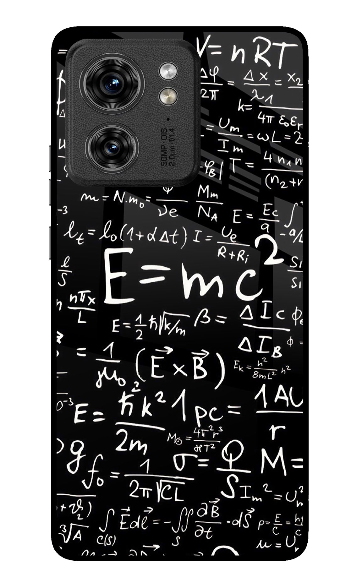 Physics Formula Moto Edge 40 Back Cover