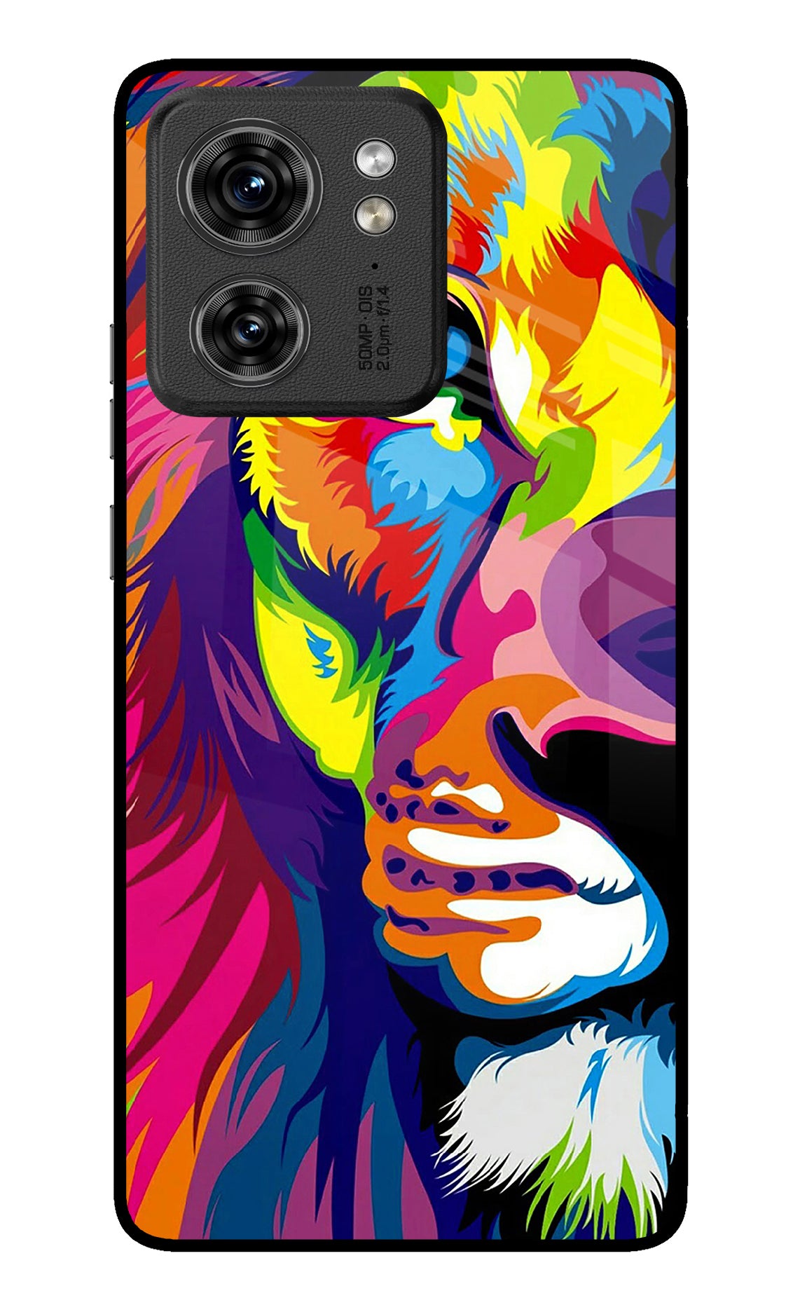 Lion Half Face Moto Edge 40 Glass Case