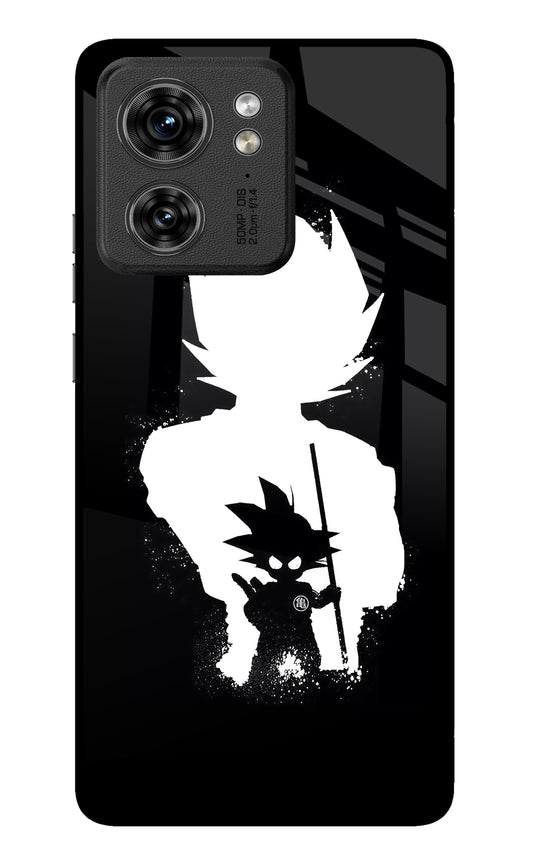 Goku Shadow Moto Edge 40 Glass Case