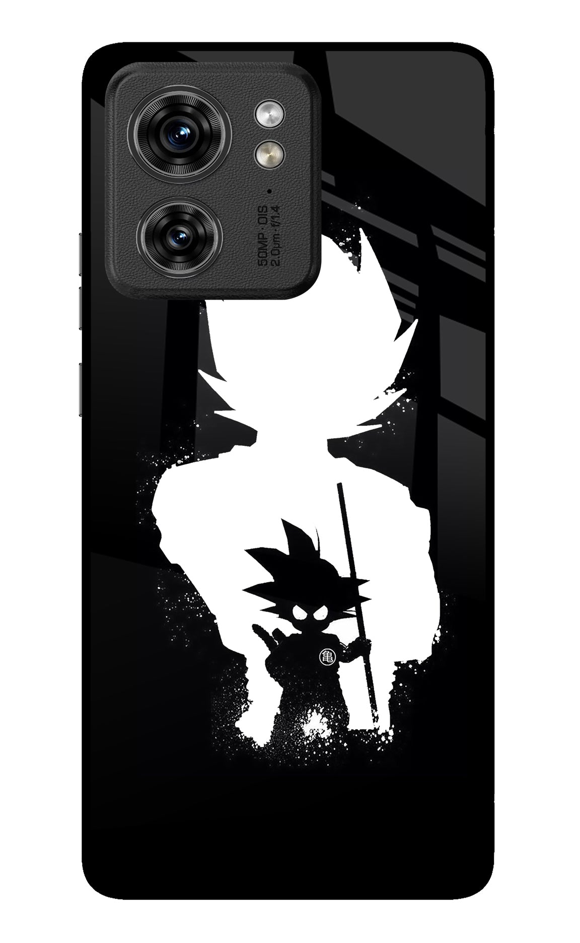 Goku Shadow Moto Edge 40 Back Cover