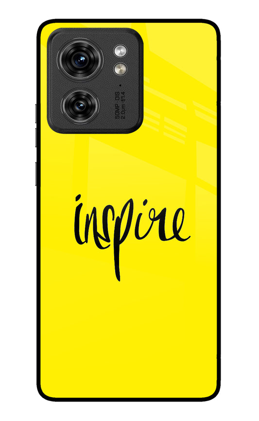 Inspire Moto Edge 40 Glass Case