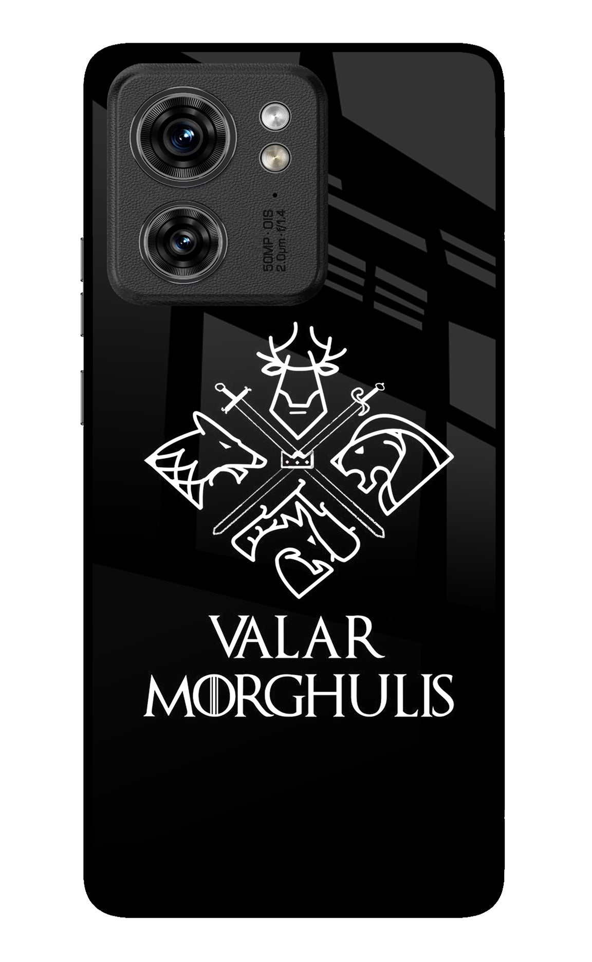 Valar Morghulis | Game Of Thrones Moto Edge 40 Glass Case