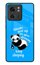 Keep Sleeping Moto Edge 40 Glass Case