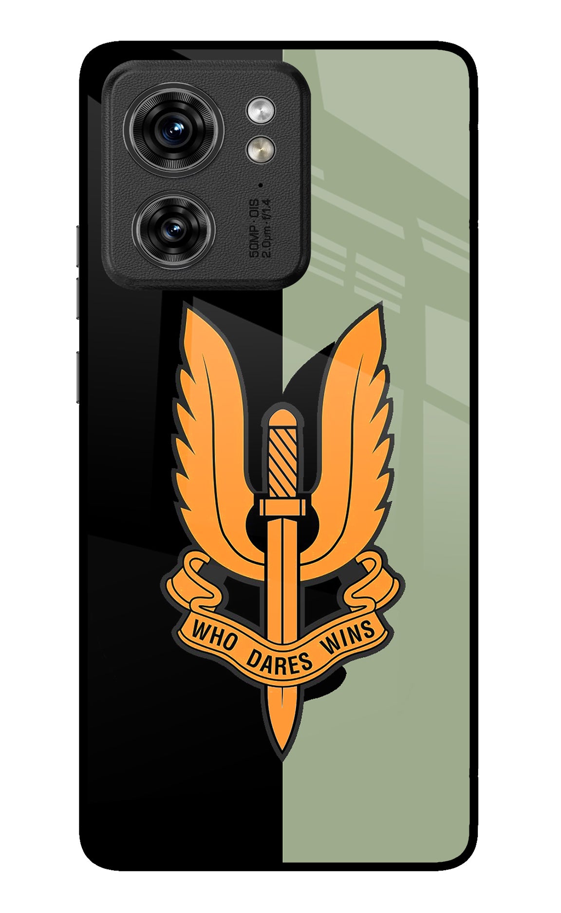 Balidan Logo Moto Edge 40 Back Cover