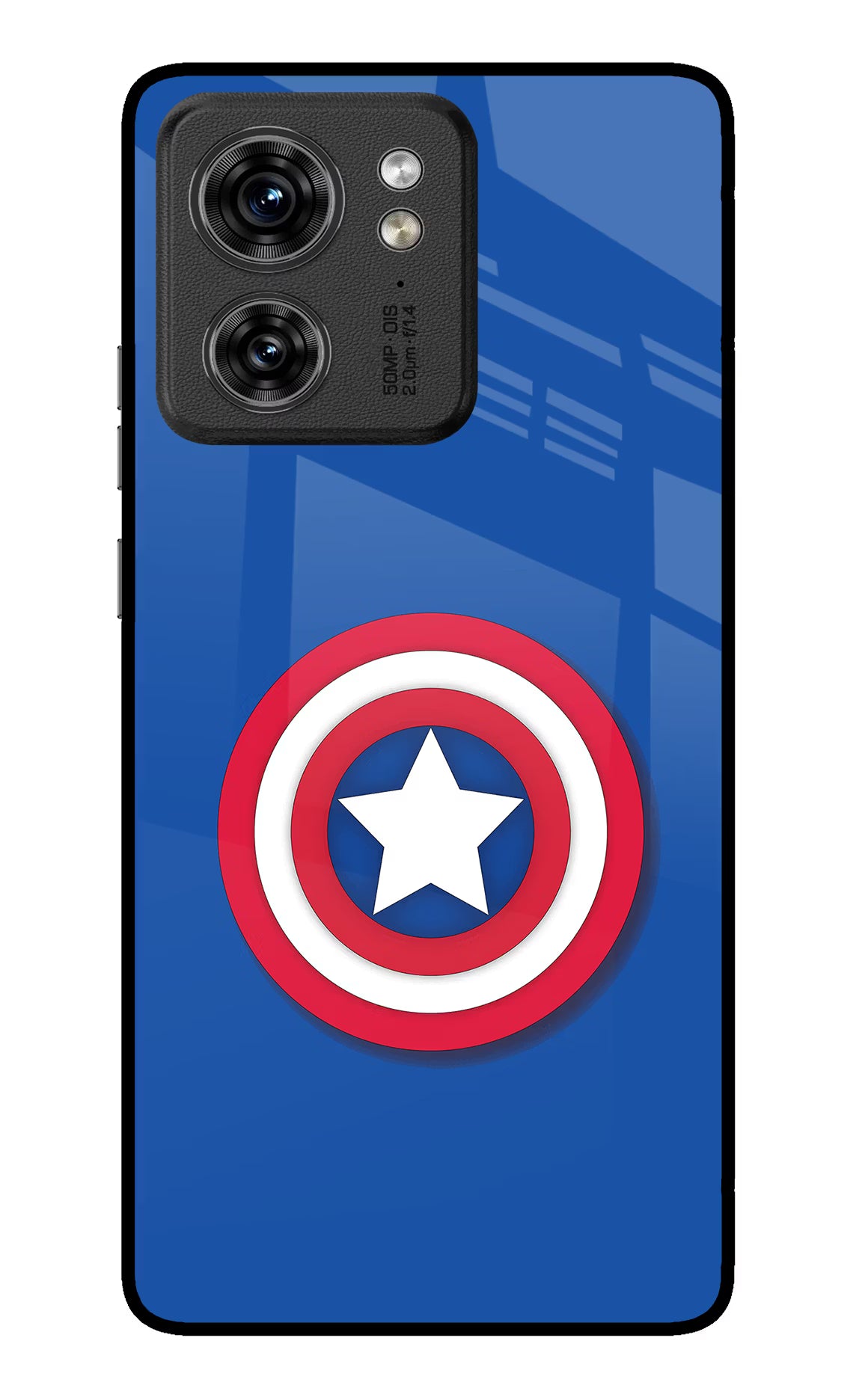 Shield Moto Edge 40 Glass Case Back Cover by Casekaro