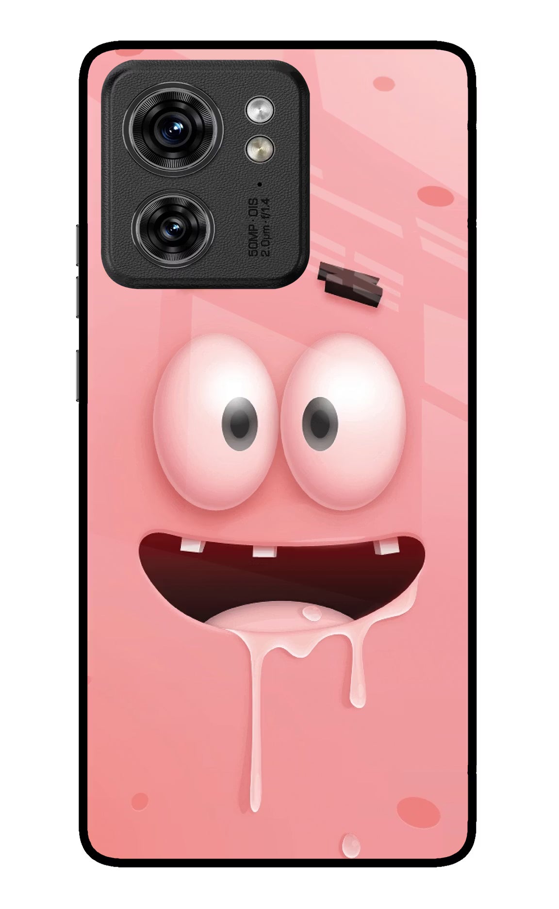 Sponge 2 Moto Edge 40 Glass Case Back Cover by Casekaro