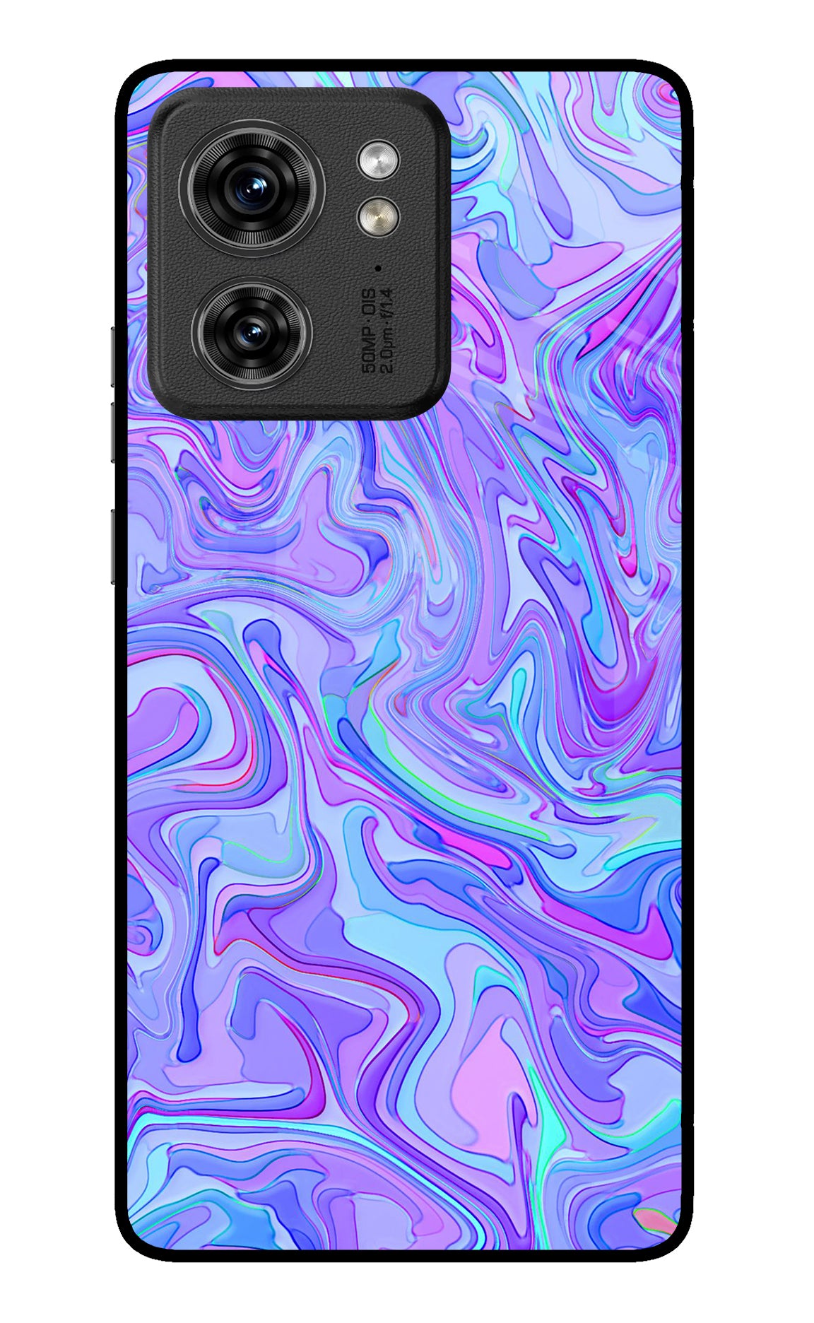 Glitter Moto Edge 40 Back Cover