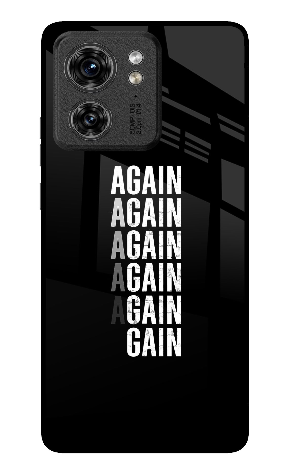 Again Again Gain Moto Edge 40 Back Cover