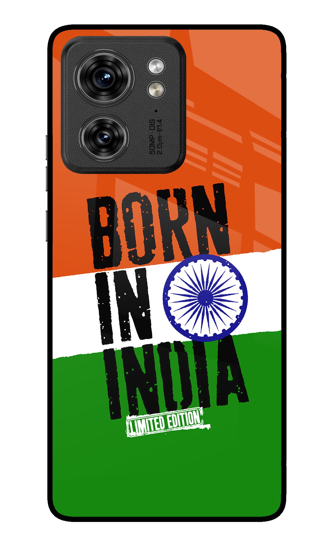 Born in India Moto Edge 40 Glass Case