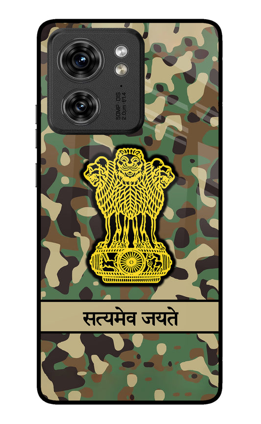 Satyamev Jayate Army Moto Edge 40 Glass Case