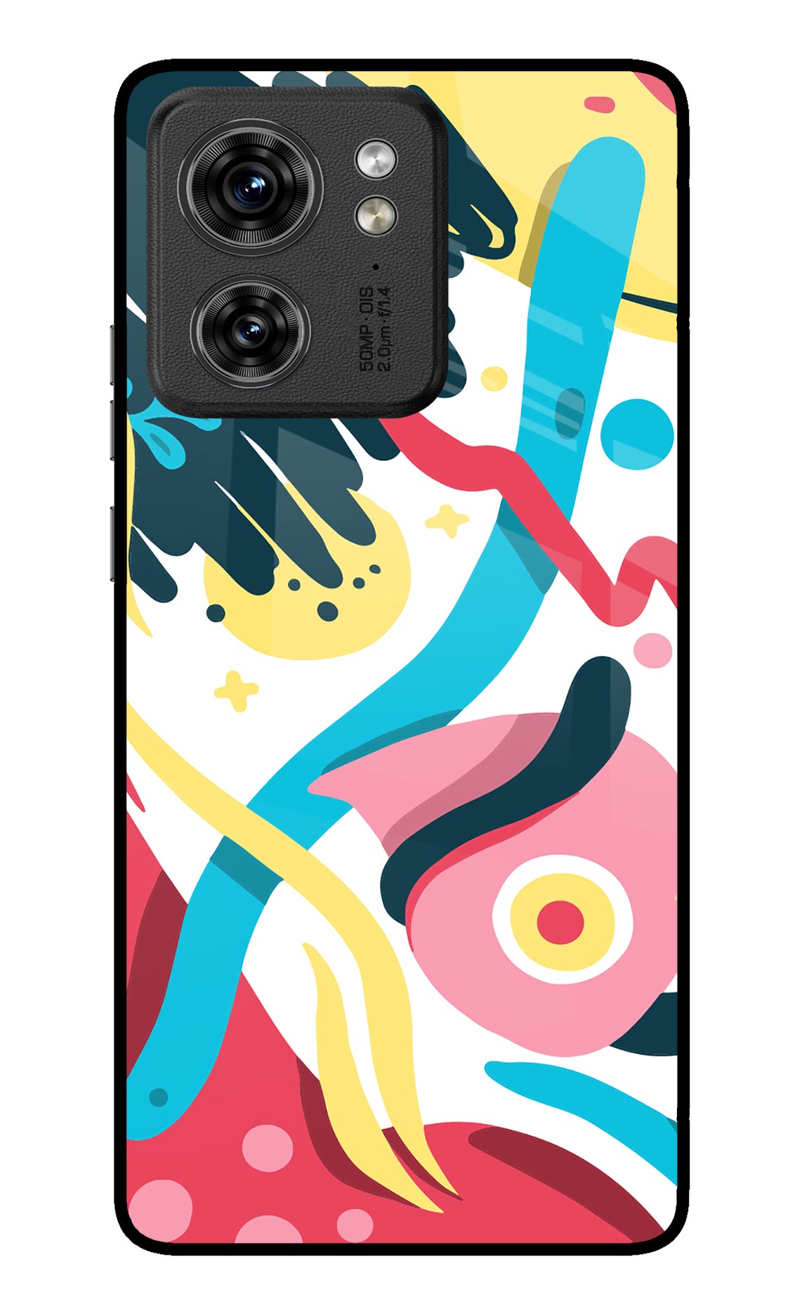 Trippy Moto Edge 40 Back Cover