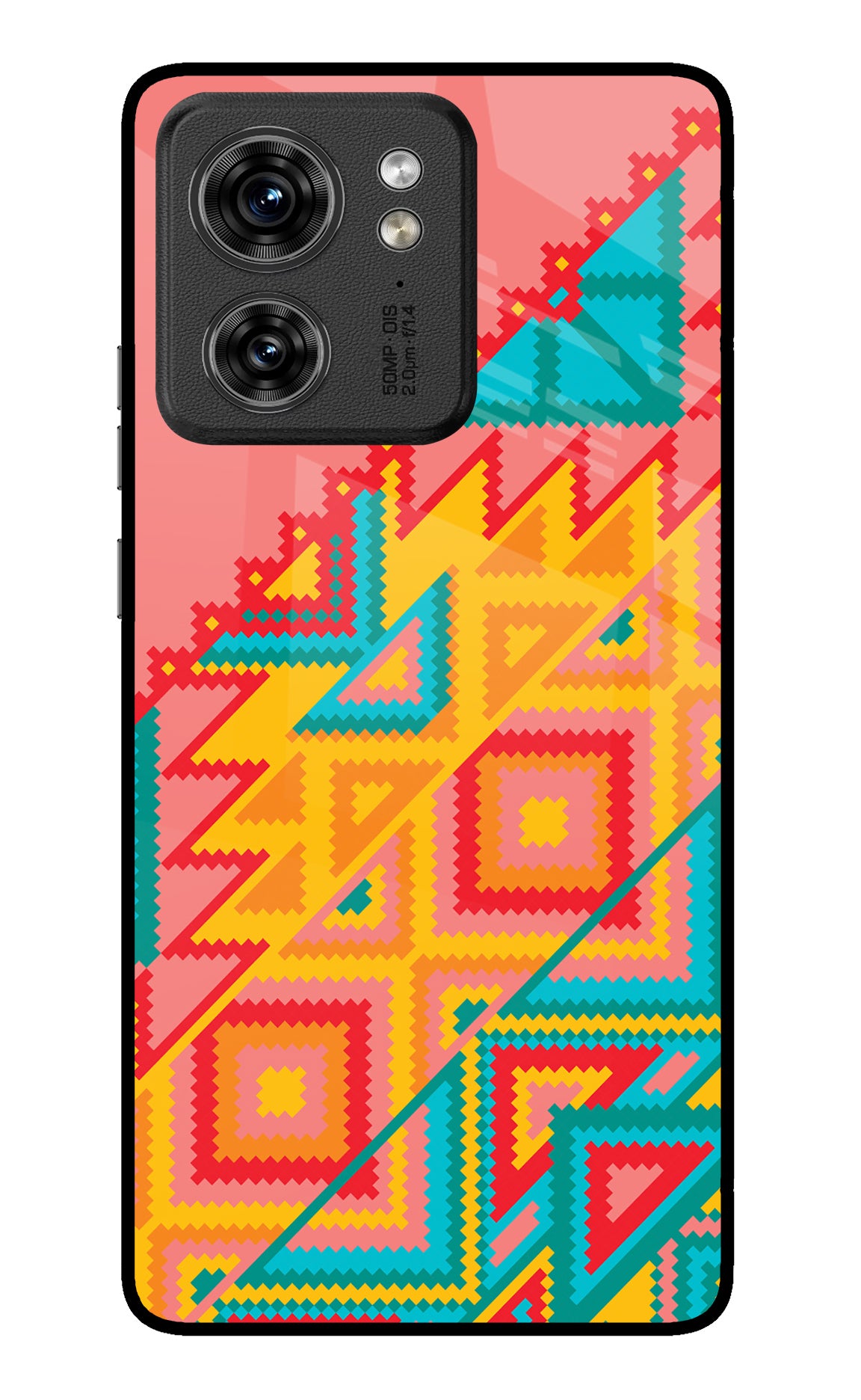 Aztec Tribal Moto Edge 40 Back Cover