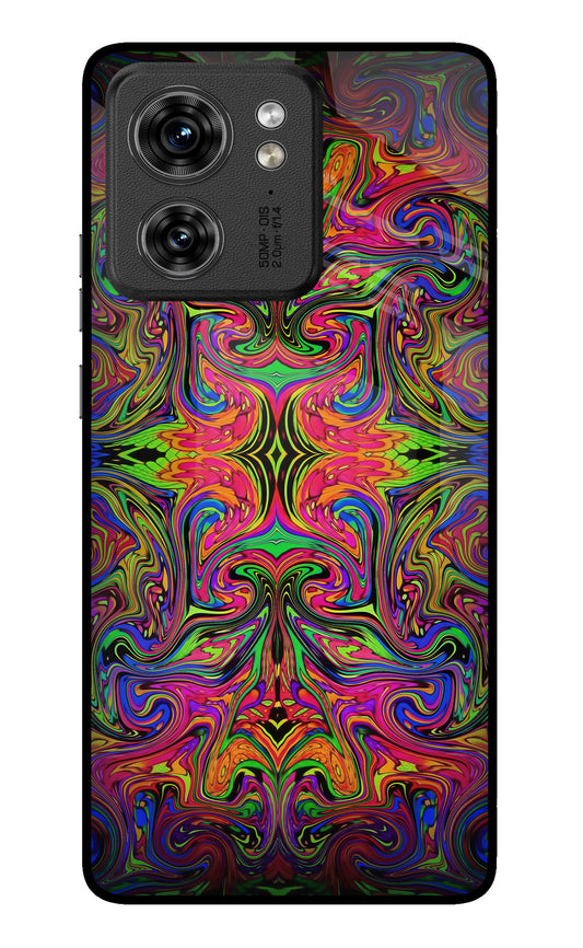 Psychedelic Art Moto Edge 40 Glass Case